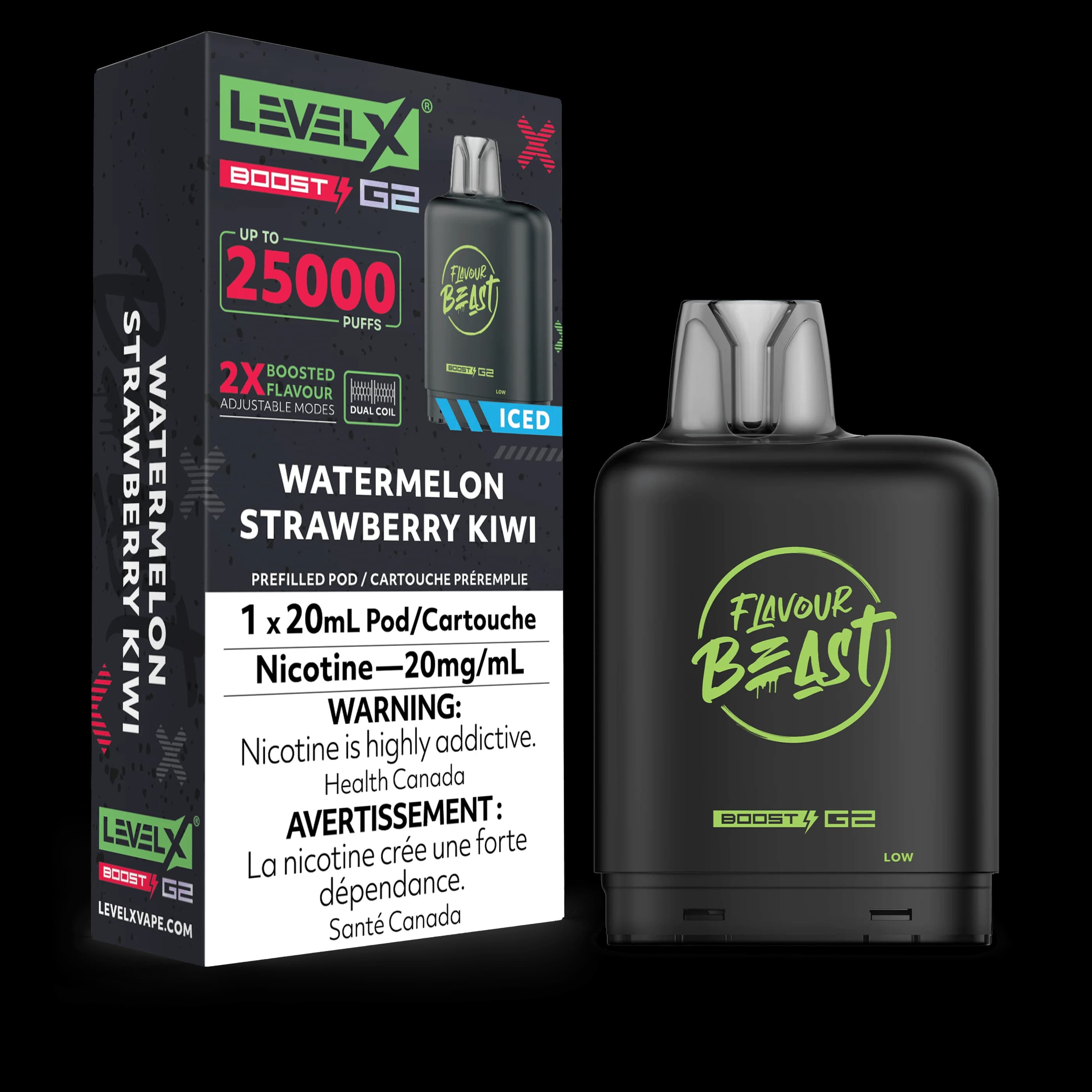 Flavour Beast 25K — Watermelon Strawberry Kiwi